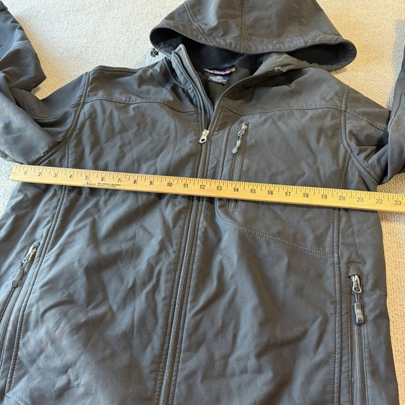 Free Country Men's Odyssey II Flex Super Softshell® Black‎ Jacket Size Large - Picture 4 of 10